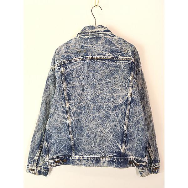 古着 80s USA製 Levi's 70507-0219 ワイドシルエット ケミカル