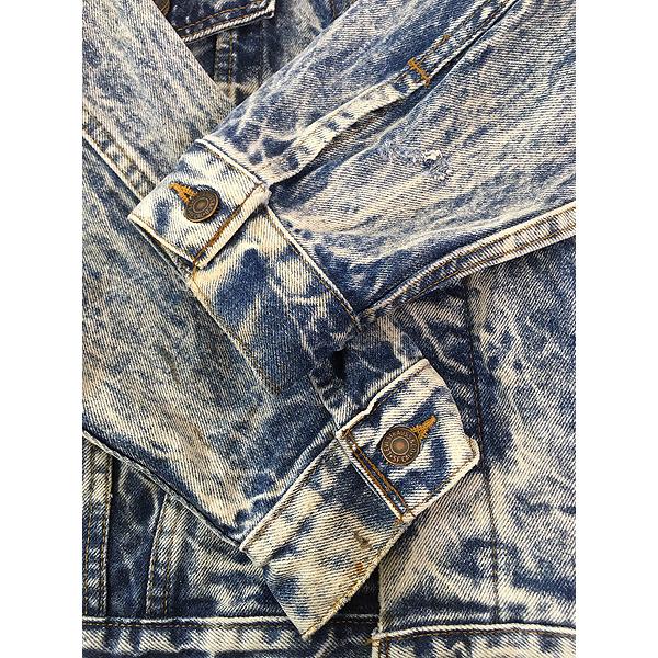 古着 80s USA製 Levi's 70507-0219 ワイドシルエット ケミカル