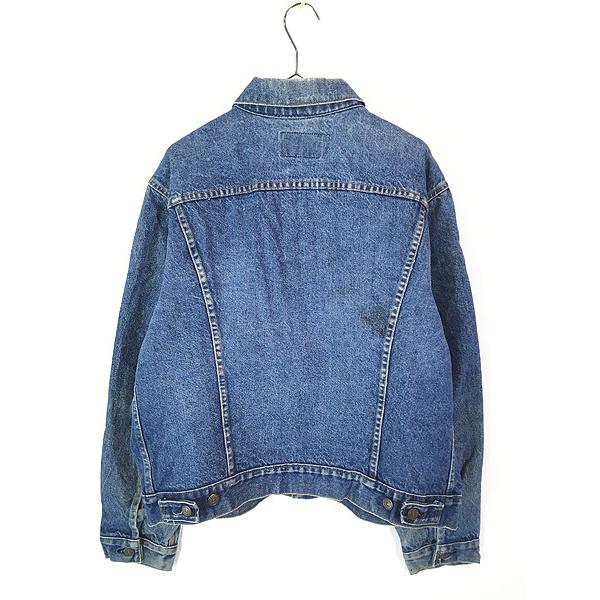 古着 70s USA製 Levi's 70505-0217 4th インディゴ デニム トラッカー