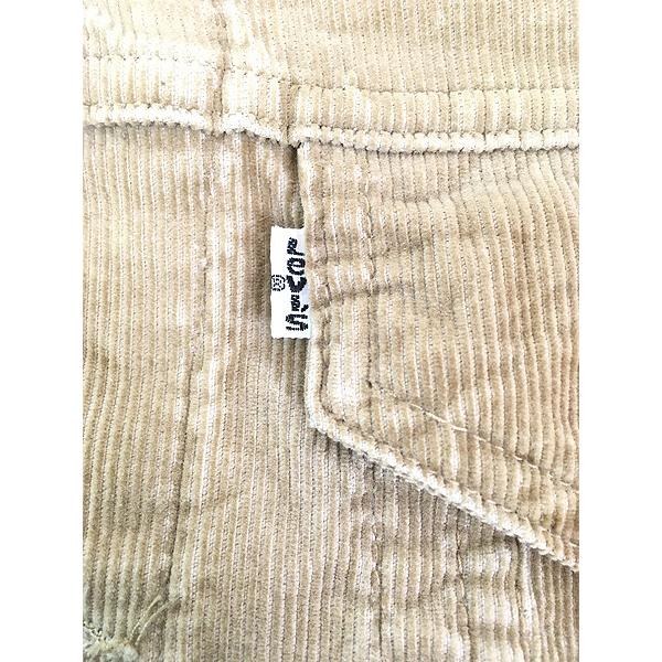 古着 70s Levis 70505 3rdタイプ コーデュロイ トラッカー ジャケット