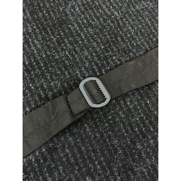 古着 00s WoolRich ごま塩 ソルト&ペッパー ストライプ ウール