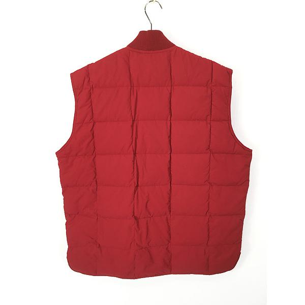 古着 80s Eddie Bauer 名作 「Downlight Canadian Vest」 キルティング