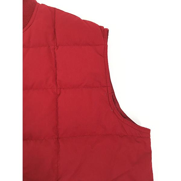 古着 80s Eddie Bauer 名作 「Downlight Canadian Vest」 キルティング