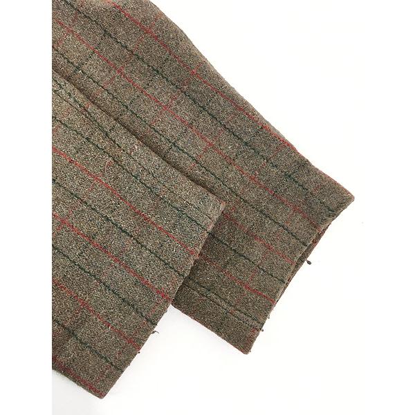 古着 80s Melton Wintermaster ウィンドウ ペン チェック 防寒