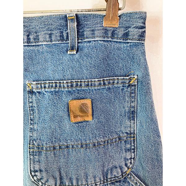 古着 Carhartt デニム ペインター ワーク パンツ W33 L31 : 古着屋