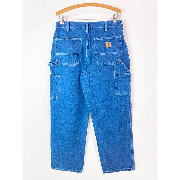 古着 Carhartt デニム ペインター ワーク パンツ W32 L30 : 古着屋