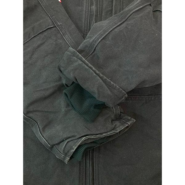 古着 Carhartt 「Full Swing」 襟コーデュロイ 裏ボア オール ブラック