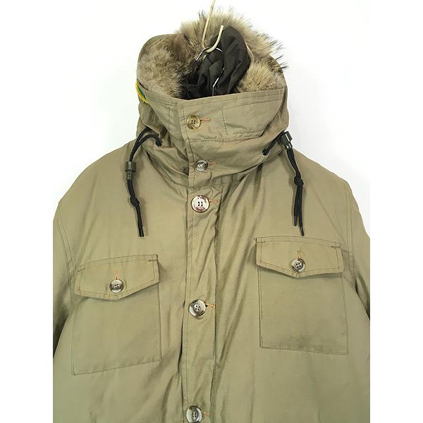 古着 70s Canada製 Woods コットン ナイロン シェル アークティック