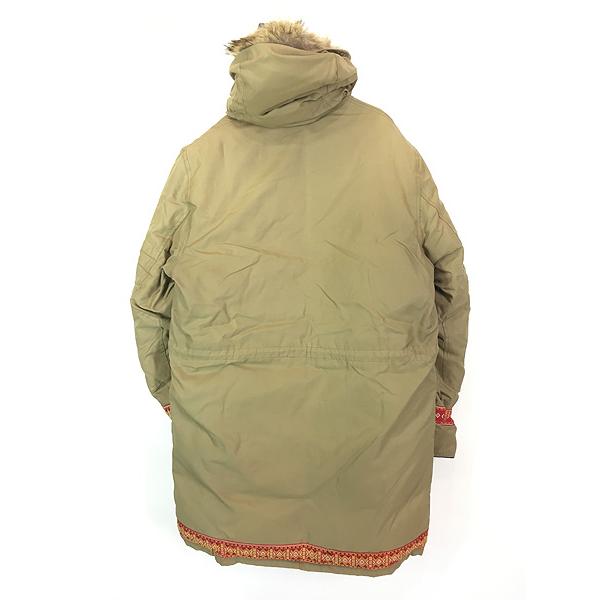 古着 70s Canada製 Woods コットン ナイロン シェル アークティック