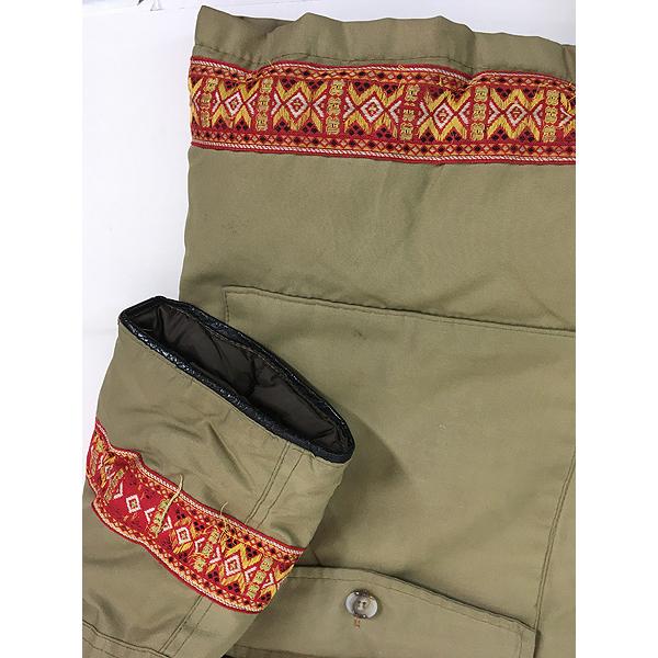 古着 70s Canada製 Woods コットン ナイロン シェル アークティック