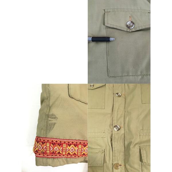 古着 70s Canada製 Woods コットン ナイロン シェル アークティック