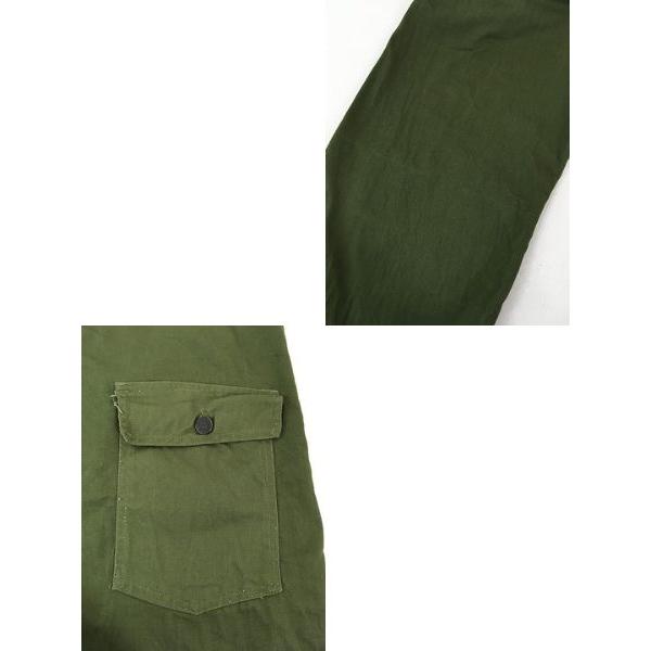 古着 60s 米軍 US ARMY 「カニ股」 100%コットンサテン ミリタリー