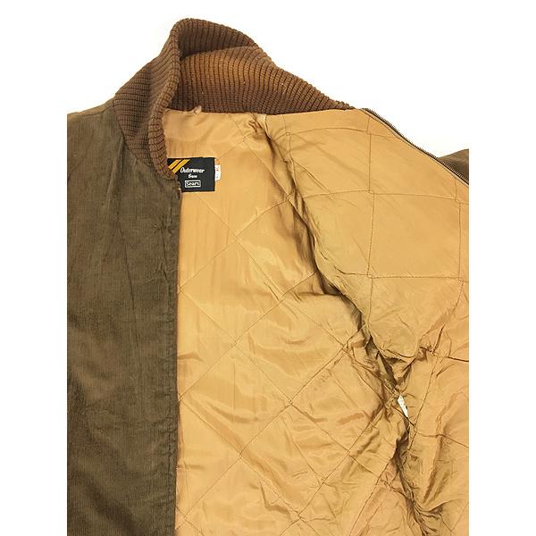 古着 70s Sears パデッド キルティング ライナー ヘチマ襟