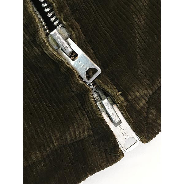 古着 60s USA製 Mighty Mac 「MAC CORD」 裏ボア 太畝 コーデュロイ