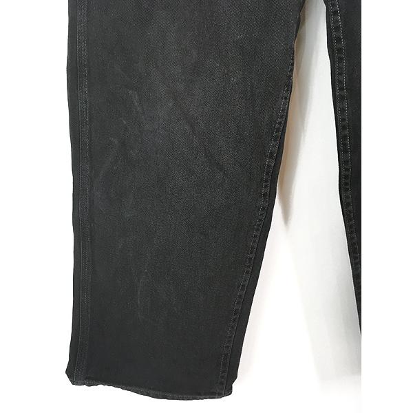 古着 90s Lee Dungarees ×Buddy 「Can't Bust'em」 ブラック デニム