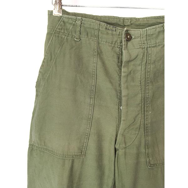 古着 60s 米軍 US ARMY 「初期」 8.5oz コットンサテン ミリタリー