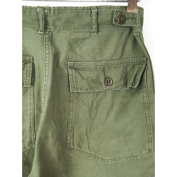 古着 60s 米軍 US ARMY 「初期」 8.5oz コットンサテン ミリタリー