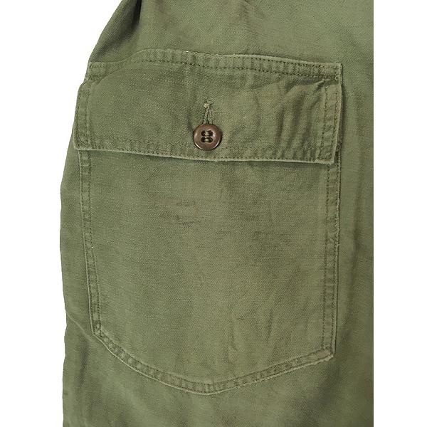 古着 60s 米軍 US ARMY 「初期」 8.5oz コットンサテン ミリタリー