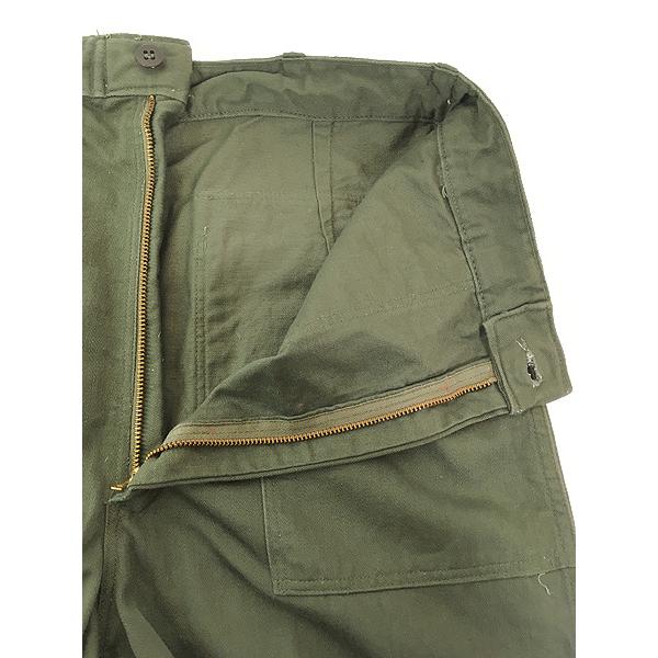 古着 60s 米軍 USAF 「カニ股」 100%コットンサテン ミリタリー
