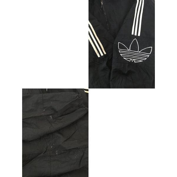 古着 90s adidas 万国タグ BIG ロゴ & トレフォイル パデット