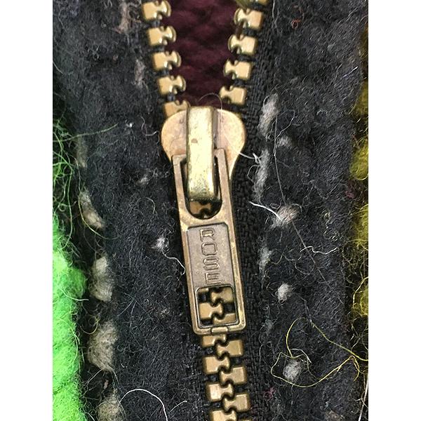 古着 90s エクアドル製 NATIVE AMERICAN カラフル ブロック パッチ