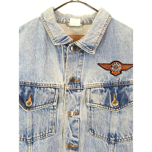 ハーレー Harley-Davidson デニムジャケット Gジャン Harley Davidson デニムジャケット gジャン エッセンシャル