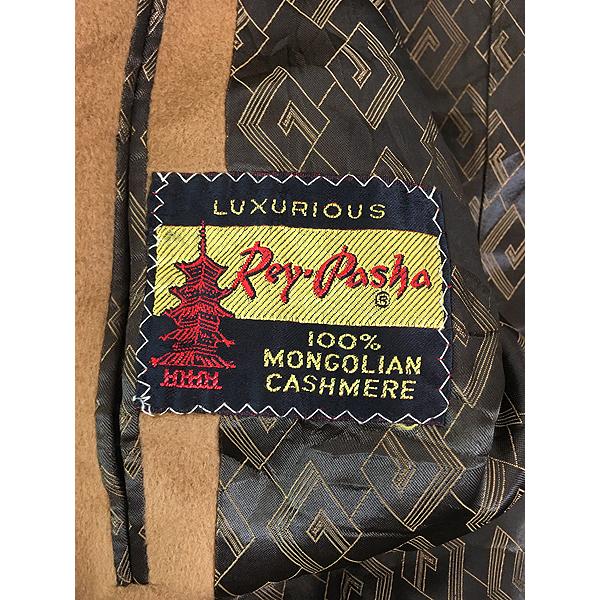 古着 60s Carson Pirie Scott 「Rey Pasha」 豪華 100% カシミヤ