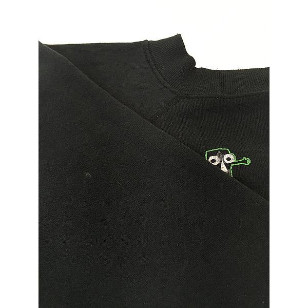 古着 80s USA製 シュール キャラクター ポップ アート スウェット