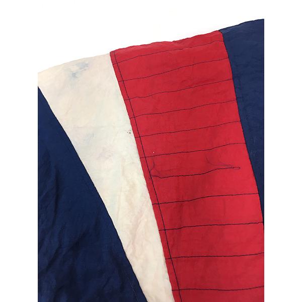 古着 90s STARTER MLB Atlanta Braves ブレーブス ハーフジップ