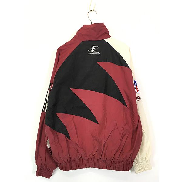 古着 90s NFL Arizona Cardinals カージナルス ナイロン ジャケット M