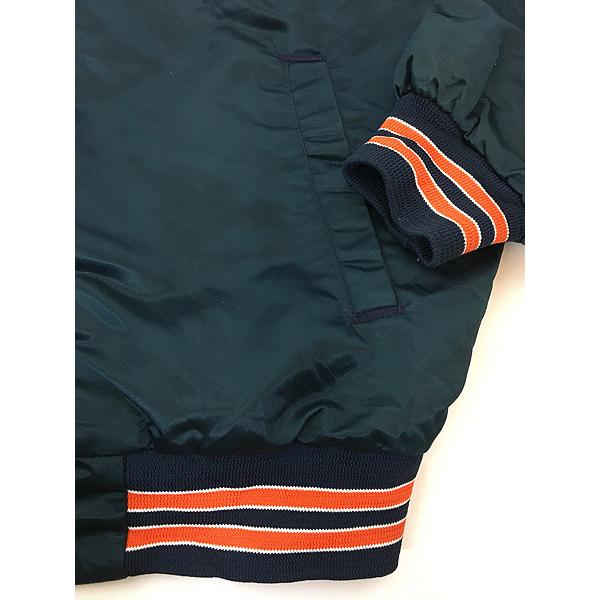 古着 90s Chalk Line NFL Chicago Bears ベアーズ サテン スタジャン