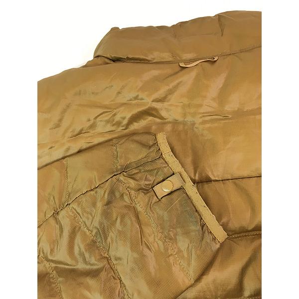 古着 TNF The NorthFace 550 フィルパワー ダウン ジャケット 黄土 XXL