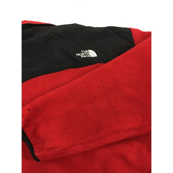 古着 90s TNF The North Face 赤×黒 POLARTEC デナリ フリース