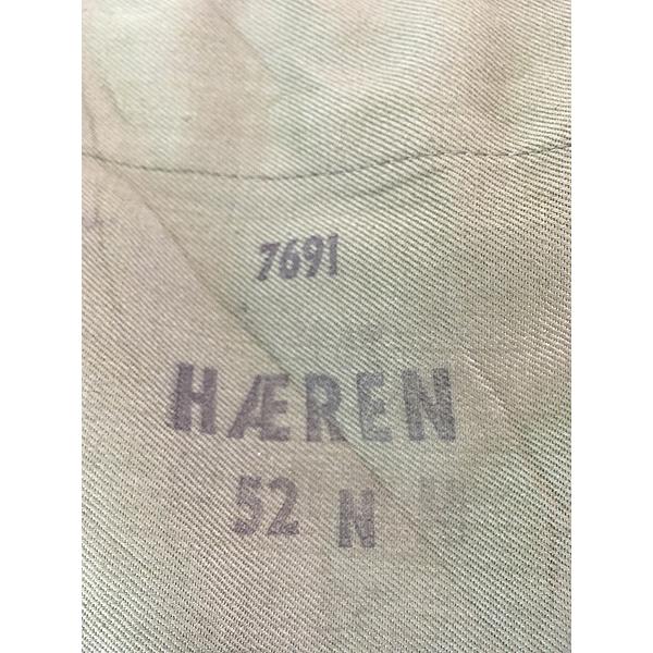 古着 50s-60s ノルウェー軍 ダブルボタン ヘビー ウール トラウザーズ