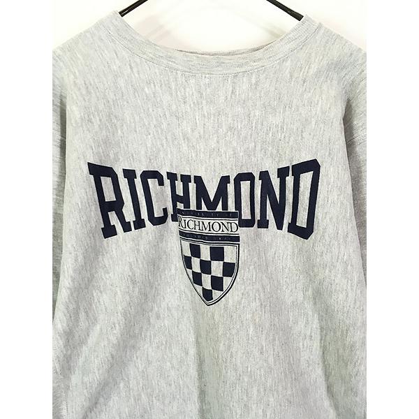 古着 90s USA製 Champion Reverse Weave 「RICHMOND」 カレッジ 