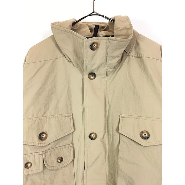 古着 90s WoolRich 多ポケット スタンドカラー ナイロン ハンティング