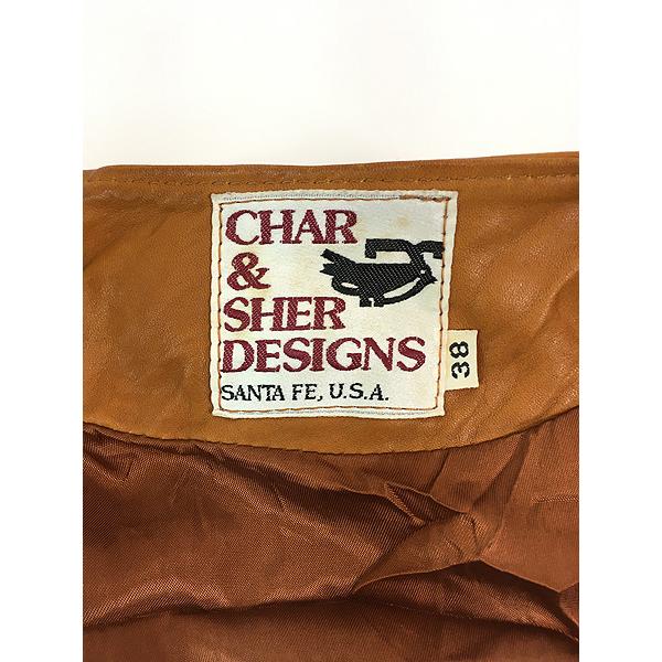 古着 70s Char & Sher Designs コンチョ ボタン カービング 古着 70s Char & Sher Designs コンチョ ボタン カービング