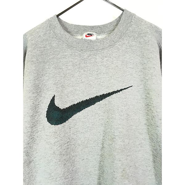メ*7様 NIKE トレーナー 90s US製 NIKE（ナイキ） 古着 90年代 ロゴスウェットシャツ トレーナー USA製