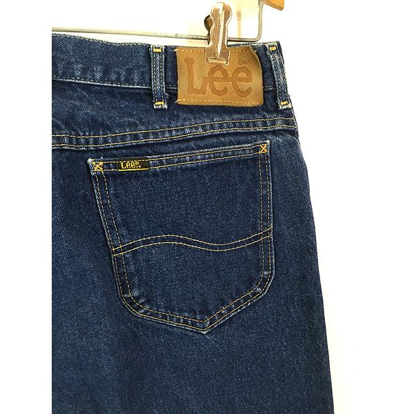 古着 80s Lee 200 濃紺 デニム パンツ ジーンズ ストレート W31 古着 80s Lee 200 濃紺 デニム パンツ ジーンズ ストレート W31