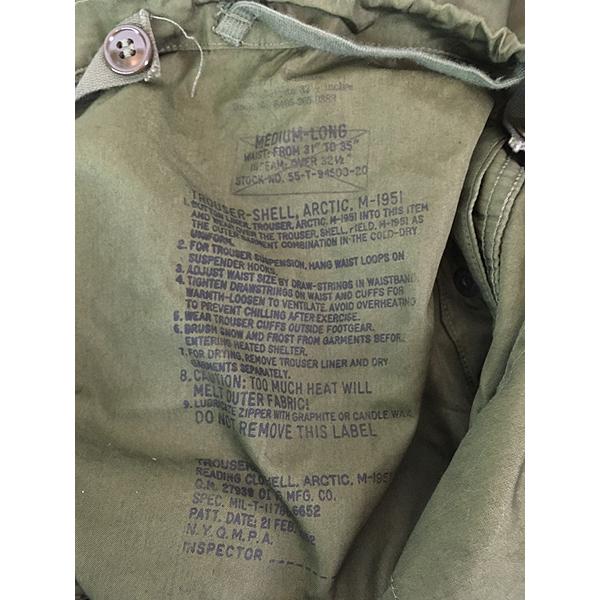 古着 50s 米軍 US ARMY M-51 Arctic アークティック ポプリン オーバー