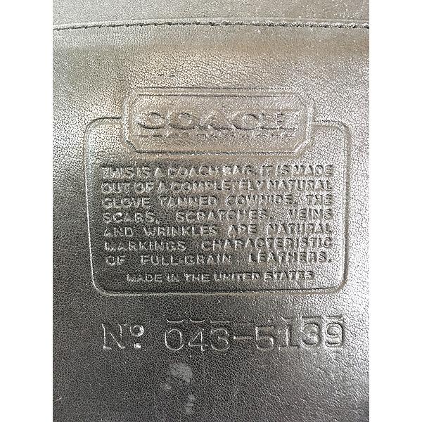 雑貨 古着 80s USA製 OLD COACH 本革 レザー 3way ショルダー ハンド