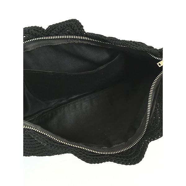 雑貨 古着 40-50s TALON コの字 シェブロン ストライプ 編み ハンド