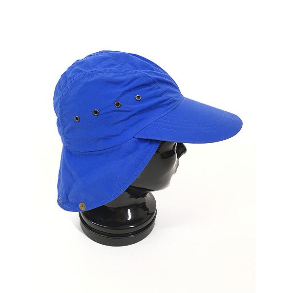 USA製 llbean ロングビルキャップ ナイロン 80s 雑貨 古着 80s USA製 LLBean サンシェード ロングビル ナイロン