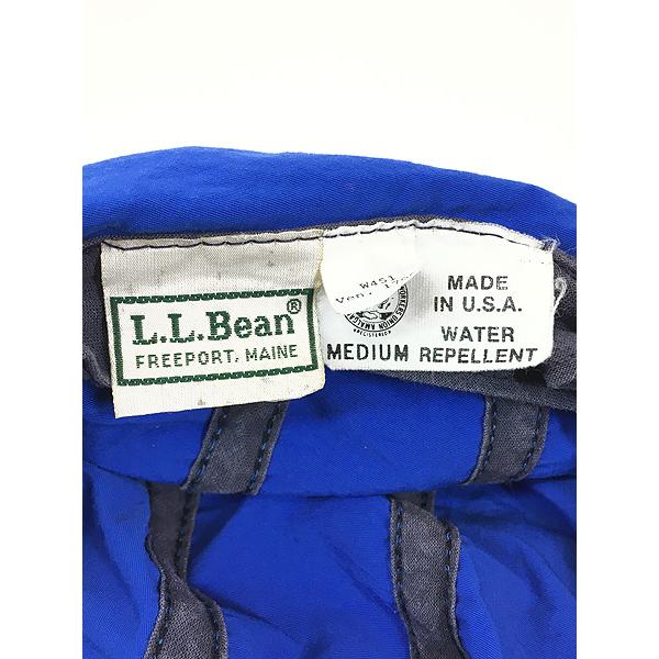 雑貨 古着 80s USA製 LLBean サンシェード ロングビル ナイロン