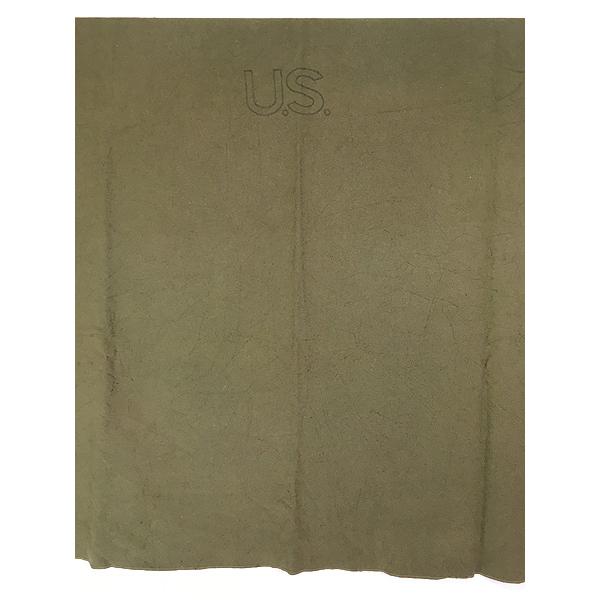 60's US ARMY ステンシル入り ウールブランケット　大判 60´s US ARMY ステンシル入り ウールブランケット 大判