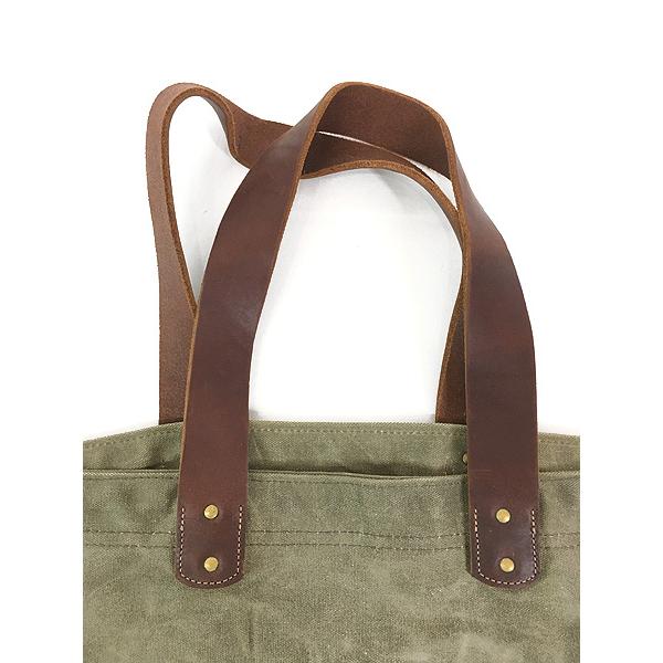 雑貨 古着 USA製 LL BEAN SIGNATURE レザー ハンドル オイルド