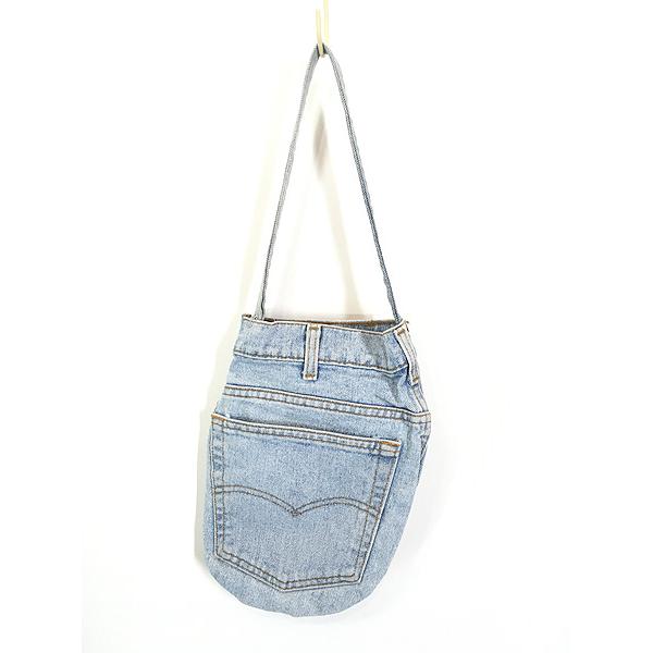雑貨 古着 80-90s Levi's ピスポケット リメイク デニム ミニ トート