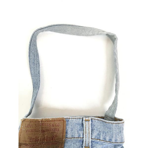 雑貨 古着 80-90s Levi's ピスポケット リメイク デニム ミニ トート