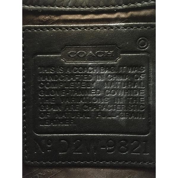 雑貨 古着 00s COACH コーチ 本革 レザー フラップ ショルダー