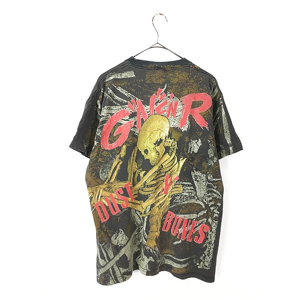 古着 90s GUNS N' ROSES 「Dust Bones」 豪華 スカル ボーン 古着 90s GUNS N' ROSES 「Dust Bones」 豪華 スカル ボーン
